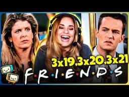FRIENDS (1996) Season 3 Episodes 3x19, 3x20, 3x21 Reaction! | First Time Watch!