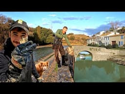 On pêche à l'aimant sur le plus ancien pont canal au monde !