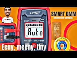 Back to basics..ASTROAI MUS4KRD Smart Multimeter Review & Teardown!