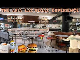 We Checked out the Aria's Proper Eats Food Court & Pool Deck in Las Vegas