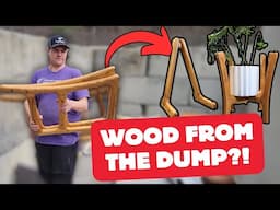 I Built Two Projects with Wood From the Dump