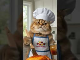 Chef cat #shorts #DreamScreenAI