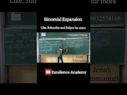 Binomial Expansion of Negative/Rational Indices