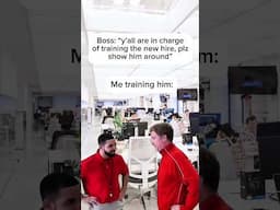 The first day at work be like...