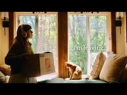 it's time to say goodbye 🤎 (leaving the cabin & starting a new chapter)