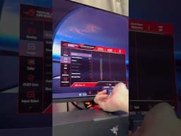 This 27" Monitor Is Absolutely Stunning! @ASUS @ASUS_ROG