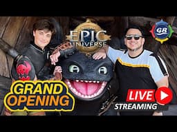 Universal Epic Universe - Opening Day LIVE (Part 2)