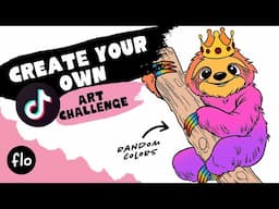 How to Make Your Own Viral TikTok Art Challenge in Procreate!