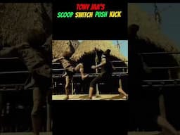 Tony Jaa's Scoop Switch Push Kick #tonyjaa #ongbak #actionmovies #muaythai #shortsfeed #shorts
