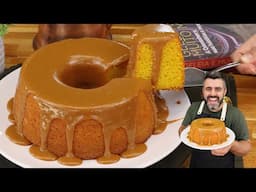 BOLO DE CENOURA COM DOCE DE LEITE - COMBINAÇÃO PERFEITA - SABOR INCRÍVEL- Receitas de Pai