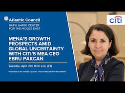 MENA’s growth prospects amid global uncertainty with Citi’s MEA CEO