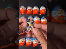 Unboxing 2025 Kinder Joy BatWheels all 12 including chase #vkfuntainment
