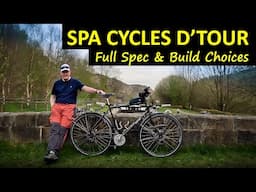 SPA Cycles D'Tour Steel Touring Bicycle (AMAZING!) - Ride and Build Specification