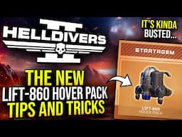Helldivers 2 - The New Hover pack is so good it needs its own video (tips and tricks)
