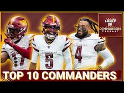 Jayden Daniels LEADS the 2025 Washington Commanders Top 10 — Fan vs. Expert Rankings