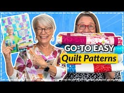 8 Go to Patterns that Make Quilting EASY PEASY! 🤩