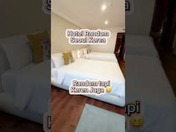 Hotel Random Korea 😱#seoul #travel #travellife #traveling #koreana #travelvlog #vlog #vlogs #hotel