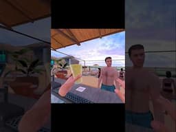 I might be the BEST bartender in VR #vr #meta #virtualreality