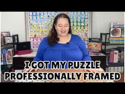 Getting My Puzzle Framed // Preserve My Puzzle