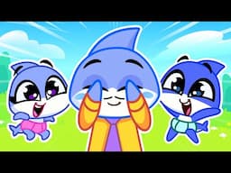 Hide and Seek 🫣 Peek A Boo with Dad 😜 | Fun Kids Cartoons by Sharky and Sparky 🌟