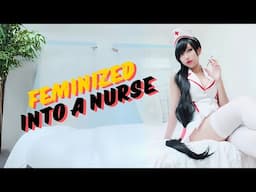 Feminized Into A NURSE By Stepsister (MTF Feminization Story)