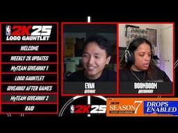 NBA 2K25 Logo Gauntlet: MyCAREER 2v2 & 1v1s, with Special Guest BOOMBOOM