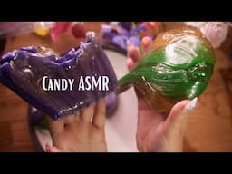 ASMR Giant Lavender Candy Pieces