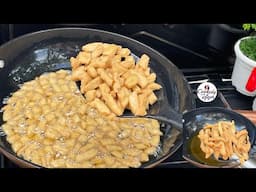 HOW TO MAKE THE FAMOUS GHANAIAN PARTY CHIPS | CRUNCHY PARTY CHIN CHIN RECIPE WITH NO MILK & EGGS