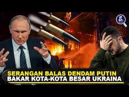 RUSIA MENGGILA GEMPUR UKRAINA! Beginilah Respon Cepat Pasukan Putin Balas Serangan Drone Ukraina