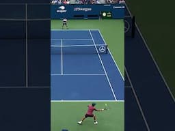 Djokovic plays an ISNANE point! 🤯
