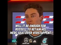 Will George Russell lose his Mercedes seat to Verstappen?