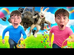 Easter Bunny Makes Epic Helicopter Arrival! Funhouse Family Easter Vlog 2025