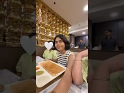 Dosa Lunch With Family & Shopping at Janpath Market! 🥥🛍️ #minivlog #shorts #dosa #shopping #food