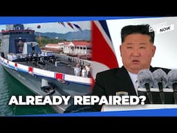 Kim Jong-un happy with restored destroyer, pledges to build more
