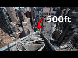 STEEP GLASS SKYSCRAPER CLIMB *escape*