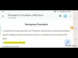 Emergency procedure 8 semester Dpt most repeated Mcqs #mjee #Physiotherapy