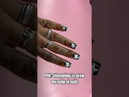 Let’s give this another try #nails #nailgrowth #shorts