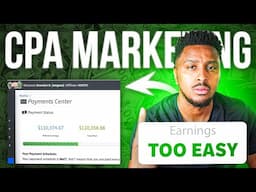 CPA Marketing: How I’d make 10k a month asap If I had to start again