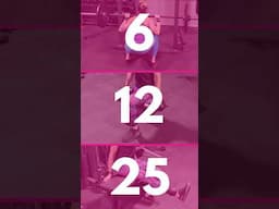 How to Build Muscle (Using the 6-12-25 Protocol)