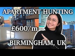 Apartment Hunting In Birmingham | £600 Rent Flat Tours & Prices | UK Apartment Hunting 2025