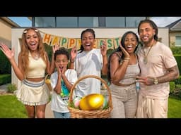 EASTER EGG HUNT With The Kids *GOLDEN EGG Winner Gets $$$* 😃