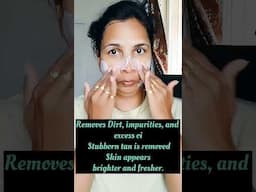 @ozoneayurvedics8903  D-Tan Facial Cleansers, it really works. #facialcleanser #ytshorts