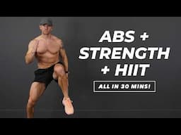 This 30 Min Workout Hits HARD — Abs, Strength & HIIT All in One!