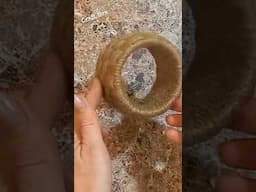 I just sewed jute to a spool of duct tape #withmyownhands #howtodoit #diy