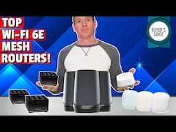TOP 5 MESH ROUTERS FOR 2025! ( WI-FI6E ) ULTIMATE BUYER'S GUIDE! 😀