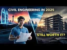 "Is Civil Engineering Worth It in 2025?" (Real Truth No One Tells You)