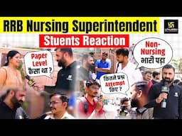 RRB Nursing Superintendent Exam Review 2025 | Students' Feedback | Utkarsh Nursing Classes