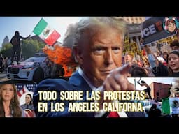 Esto es lo que está pasando en Los Ángeles, ¿Protesta o Vanda-l1sm0? MANIFESTACION contra ICE