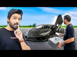 ‼️ Surprise Lamborghini Delivery From Tones