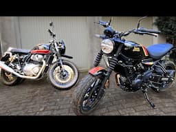 Royal Enfield Guerrilla 450 vs My Interceptor 650: Practicality Meets Personality